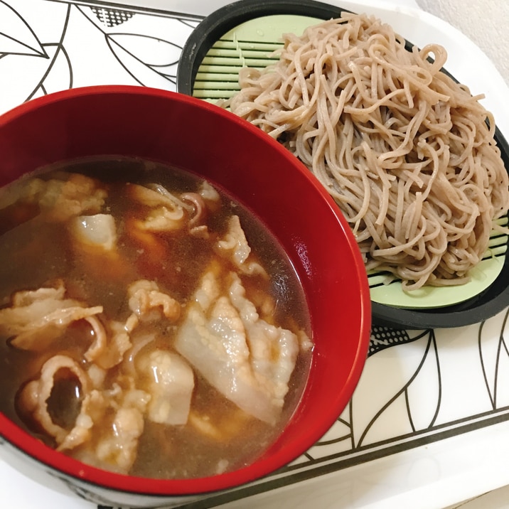 蕎麦のつけダレ〜豚バラ肉〜